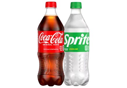 2 Soda Bottles