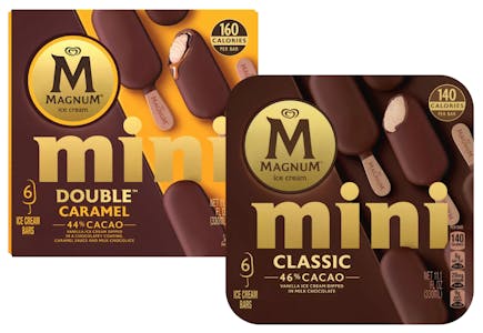 2 Magnum Ice Cream Bars Boxes