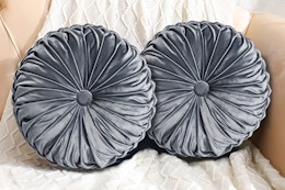 Walmart Dropped Velvet Pillow Sets to as Low as $28 — $10 Less Than Amazon card image