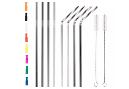 Straws and Silicone Straw Tips