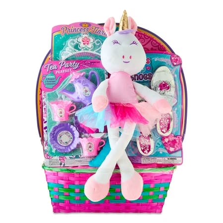 Unicorn Dress-Up Easter Basket
