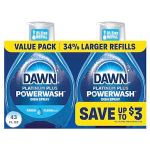 Dawn Powerwash Refill 2-Pack
