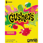 4 Gusher Fruit Snack Packs