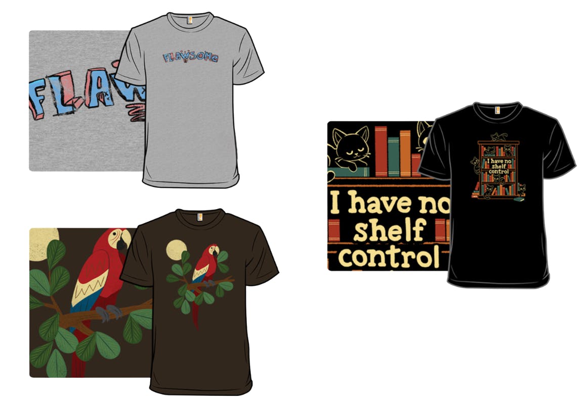 3 Graphic Adult Tees
