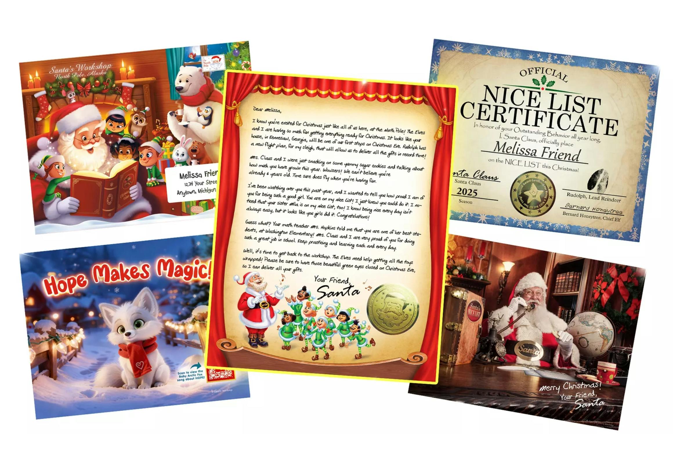 Letter From Santa Package