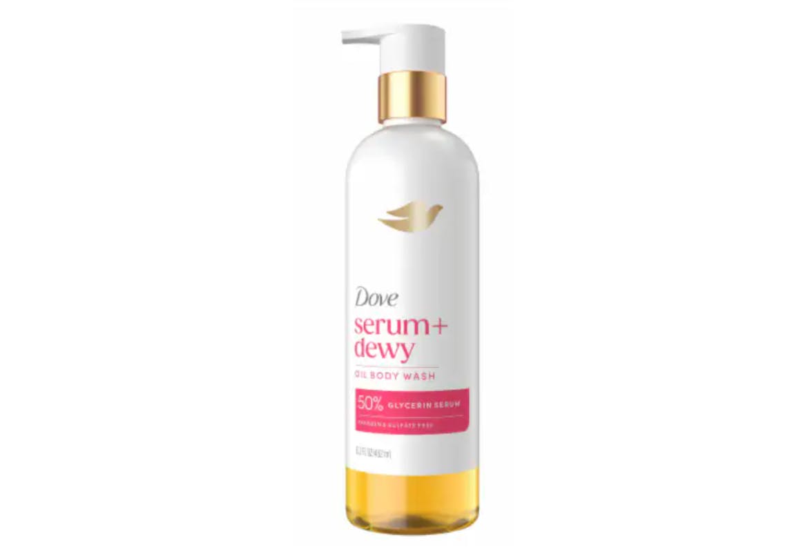 Dove Oil Body Wash Bottle