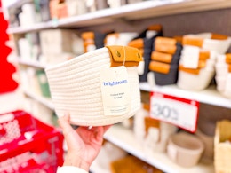 Target Brightroom rope basket