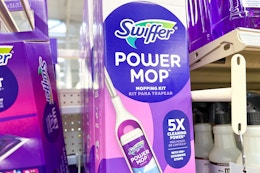 swiffer displayed at store