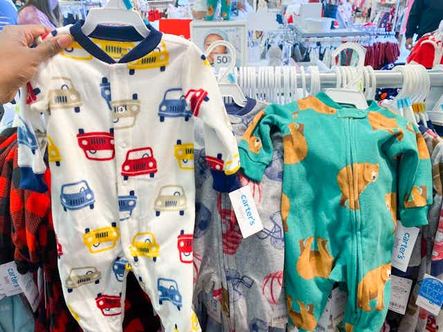 Carter's Sleep & Plays on Clearance at JCPenney — Prices Starting at $5.39 card image
