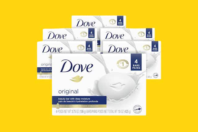 Dove Beauty Bars, as Low as $0.73 per Bar on Amazon card image