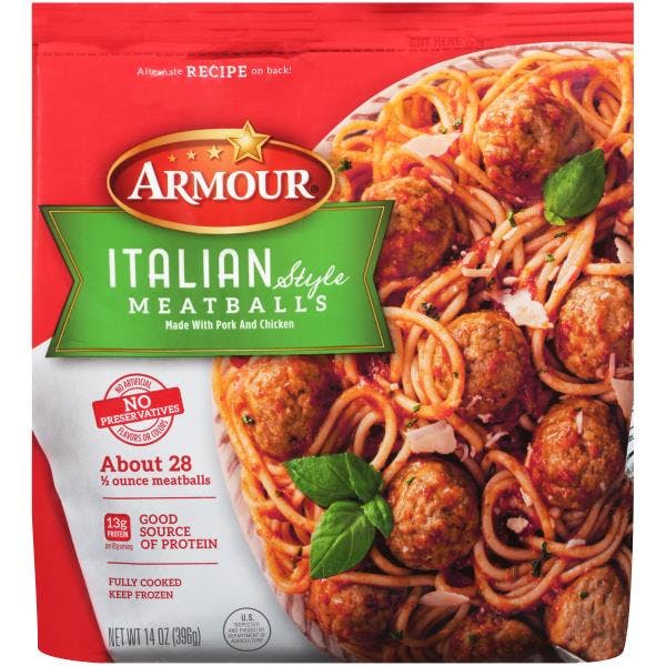2 Armour Meatballs Bags