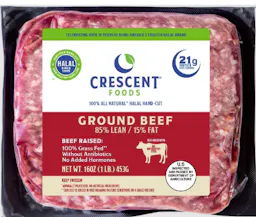 2 Cresent Foods Ground Beef Packs