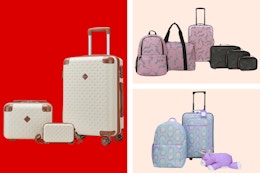 Luggage Travel Sets on Sale at Walmart — Pay as Little as $8 per Piece card image