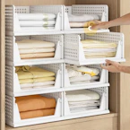 Stackable Storage Bins 5-Pack