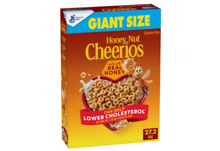 2 General Mills Cereal Boxes