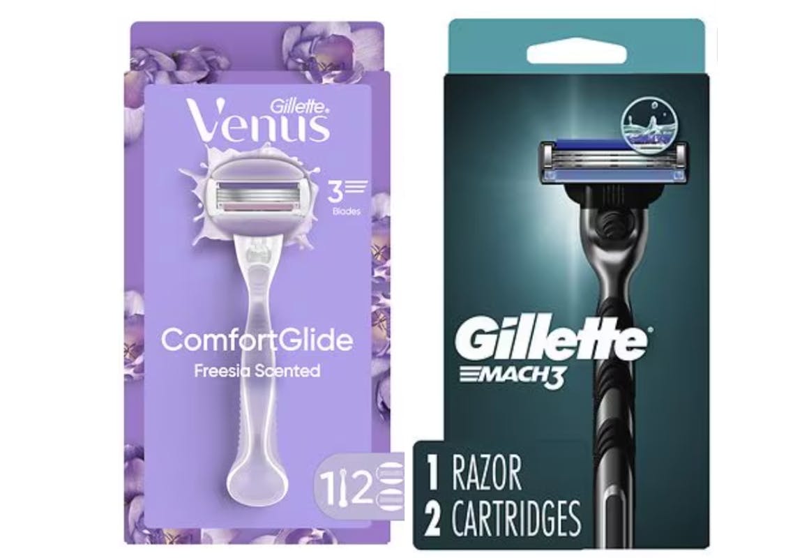 1 Gillette + 1 Venus Items