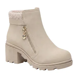 Kids' Rosalee Chunky Heel Booties