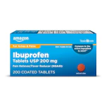 Amazon Basic Care Ibuprofen Tablets
