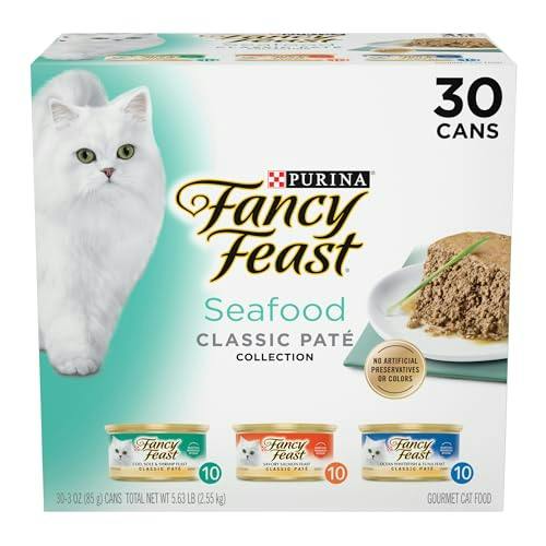 Fancy Feast Seafood Pate 30-Pack