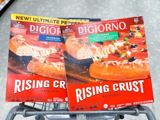 DiGiorno Pizza, Only $2.86 Each at Meijer With Rebate card image