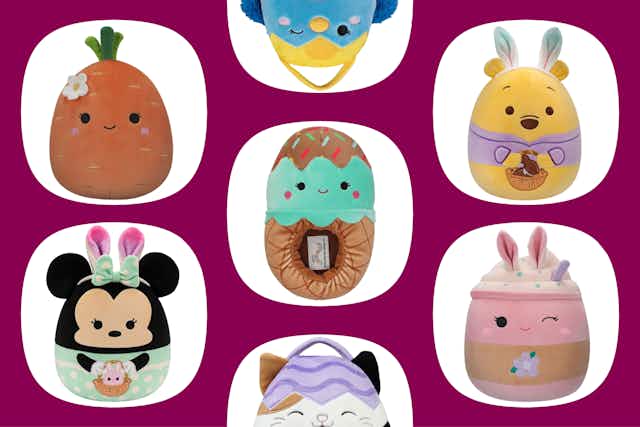 Walgreens Squishmallows: Easter Lineup + Up to 55% Off Clearance Slippers card image