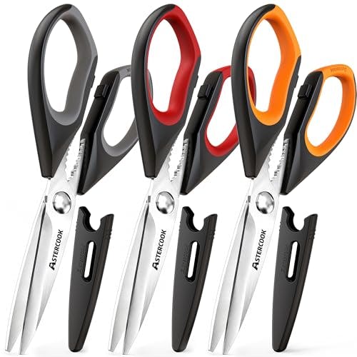 Astercook Kitchen Scissors 3-Pack