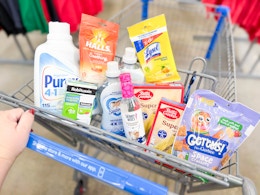 Walmart Weekly Matchup products in Walmart shopping cart (Dec. 2025)