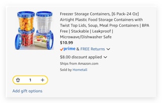 Freezer Storage Containers