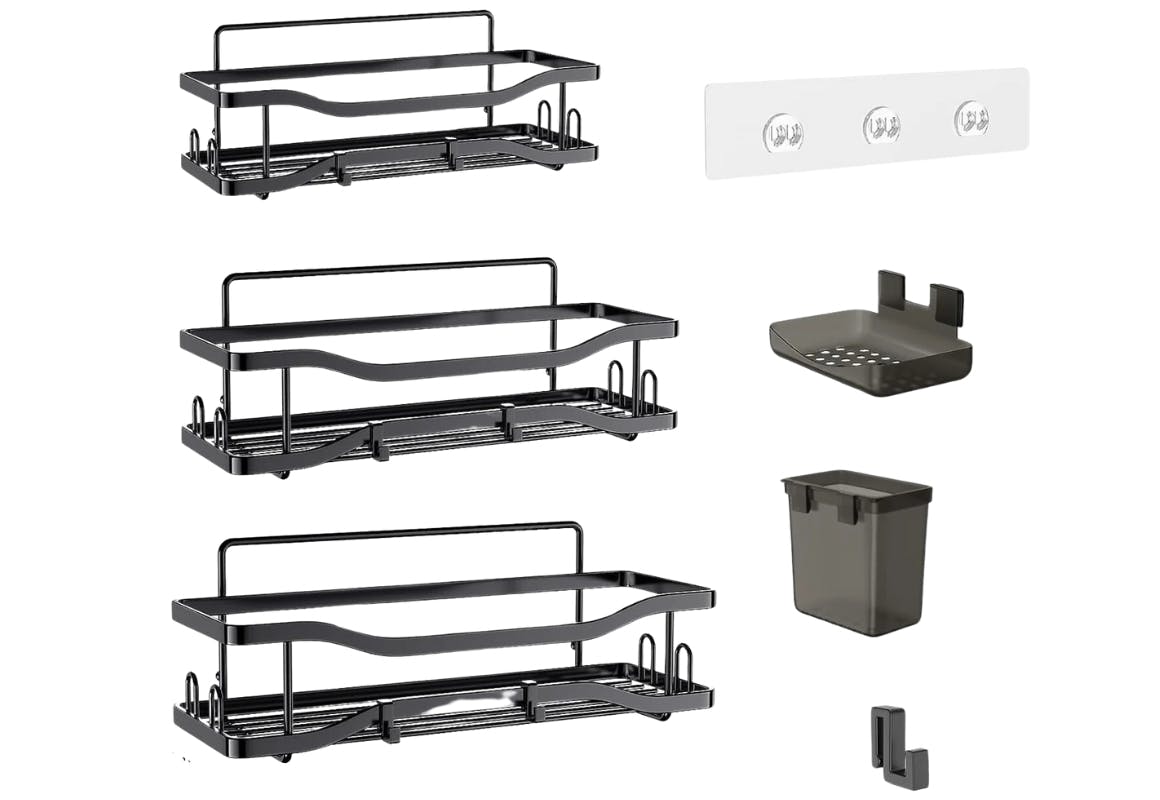 Bathroom Shower Caddy Set