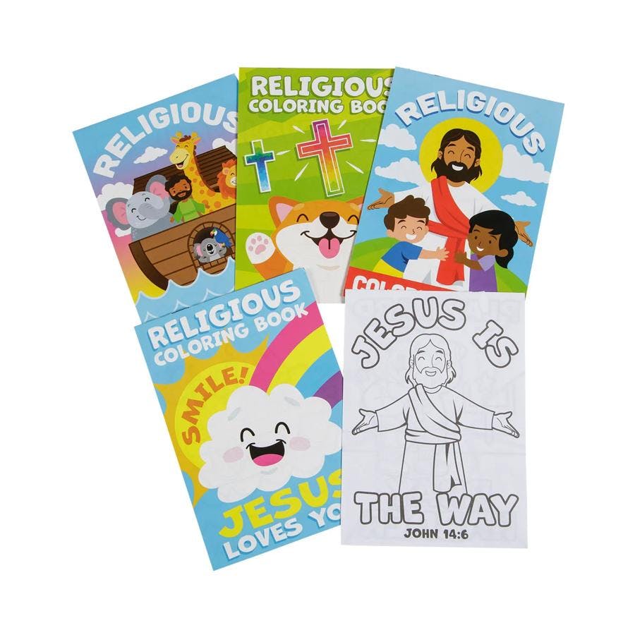Bible Lessons Coloring Books