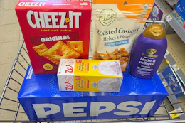 walgreens groceries in a shopping cart