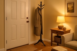 The Home Depot coat rack
