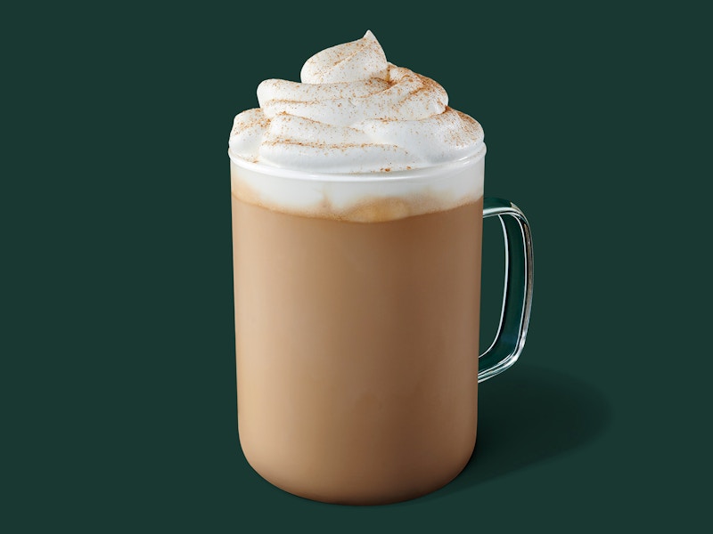 starbucks hot gingerbread latte drink