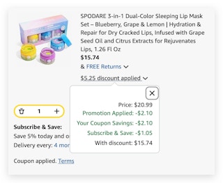 Sleeping Lip Mask Set