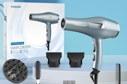 This $110 Ionic Salon Hair Dryer Drops to $24.99 With Amazon Discount card image