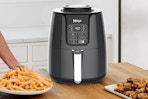 a ninja air fryer on a table