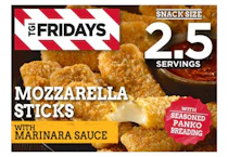 2 TGI Fridays Mozzarella Sticks