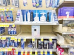 photo of the oral b electric toothbrush display in walgreens