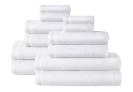 Home Expressions Solid Bath Towel Set