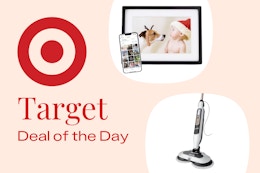 Target Deal of the Day: Skylight Digital Photo Frame & Shark Steam/Scrubber Mop