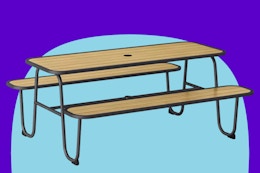 Get This Picnic Table for $185 at Target (Reg. $325) card image