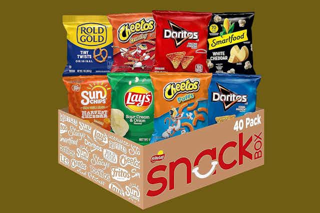 Frito Lay Snack Box 40-Pack, as Low as  $15.71 on Amazon card image