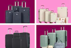 luggage sets on a grid