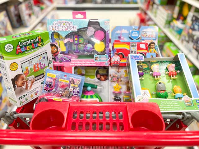 A Huge Target Toy Coupon Is Here: $10 off $50 or $25 off $100 Toys card image