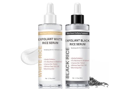 Rice Exfoliant Ampoule Duo
