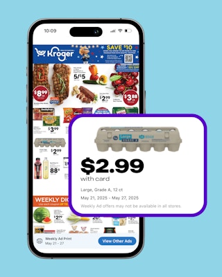 kroger ad eggs created image