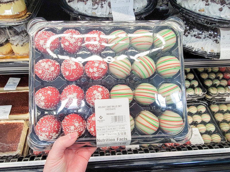 holiday cake balls