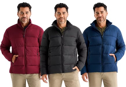 St. John's Bay Men's Puffer Jacket