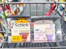 shick razor refills in a cvs cart