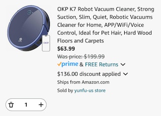 Amazon Robot Vacuum OKP 2024 2